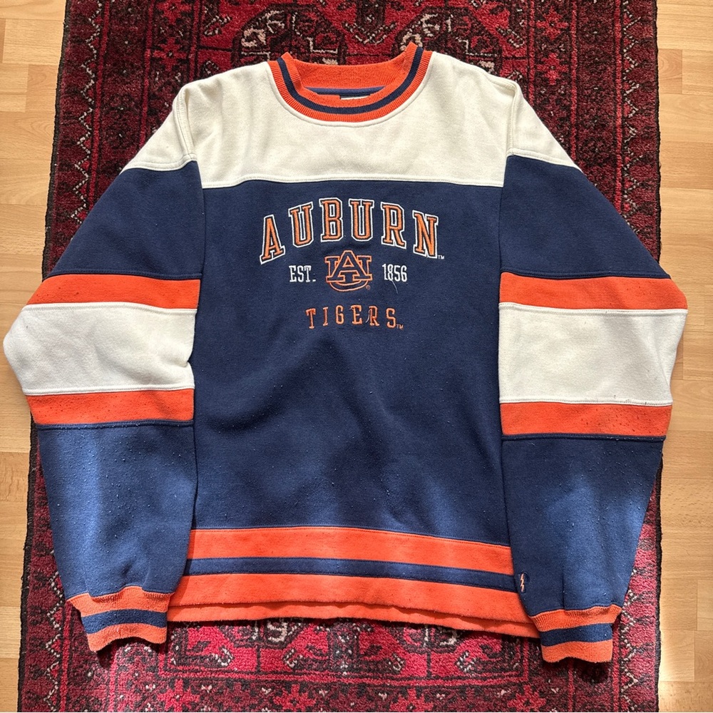 Auburn Tigers Vintage Pro Player Crewneck Mens Size XL